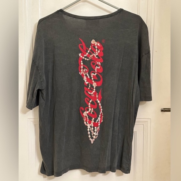 Coca Cola Zara grey tshirt - Picture 2 of 2